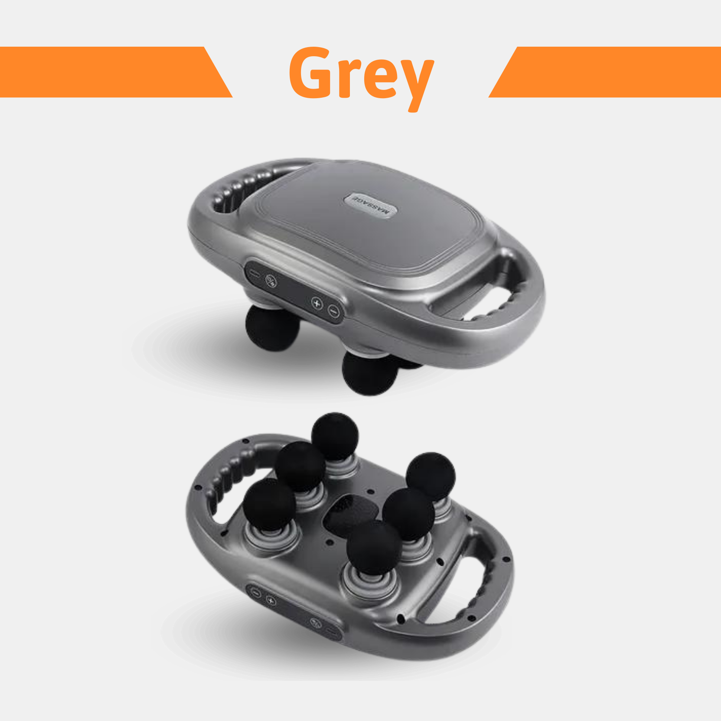 FlexiRelief Pro | 6-kop højfrekvent muskelmassager-zarada.dk