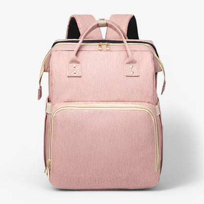 2-i-1 Skiftesæk "ReisNest" med Udsparbart Babybed