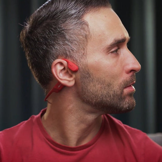 AeroLuid Bone Conduction Sporthovedtelefon – Trådløs & Vandtæt