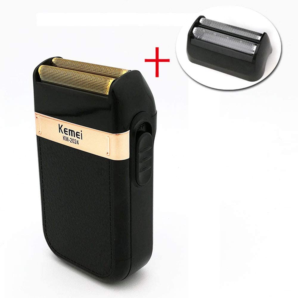 3-i-1 Professionel Hårtrimmer Sæt - Trådløs Trimmer, T-Blade Outliner og Foil Barbermaskine til Mænd