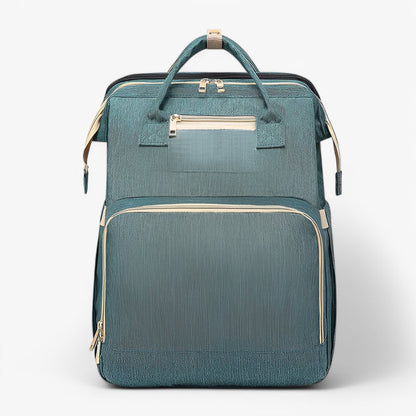 2-i-1 Skiftesæk "ReisNest" med Udsparbart Babybed