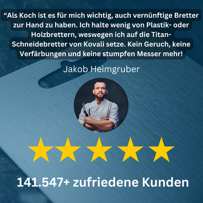 SliceMate Titanium bord | Designet til holdbarhed og alsidighed-zarada.dk