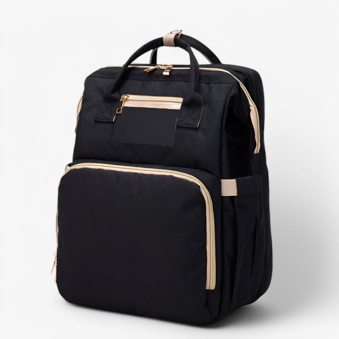 2-i-1 Skiftesæk "ReisNest" med Udsparbart Babybed