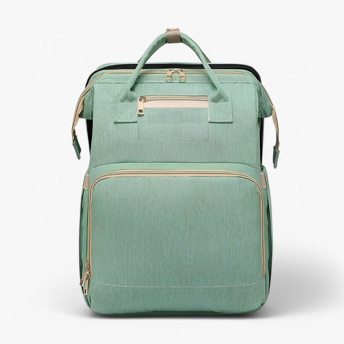 2-i-1 Skiftesæk "ReisNest" med Udsparbart Babybed