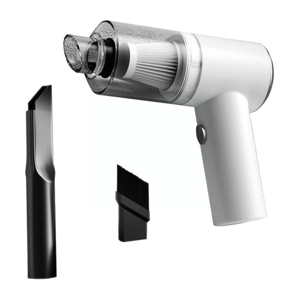 AeroClean Trådløs Mini Støvsuger med Vakuumfunktion – USB Opladelig