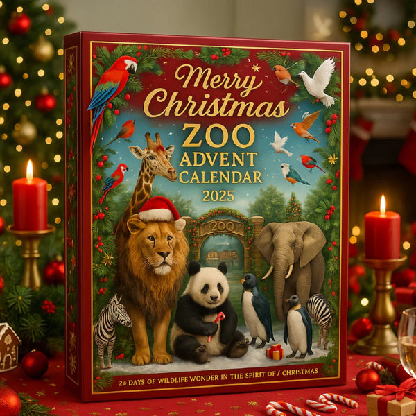 ZooYule | Glædelig Jul Zoo Adventskalender 2025 Festlig Nedtælling