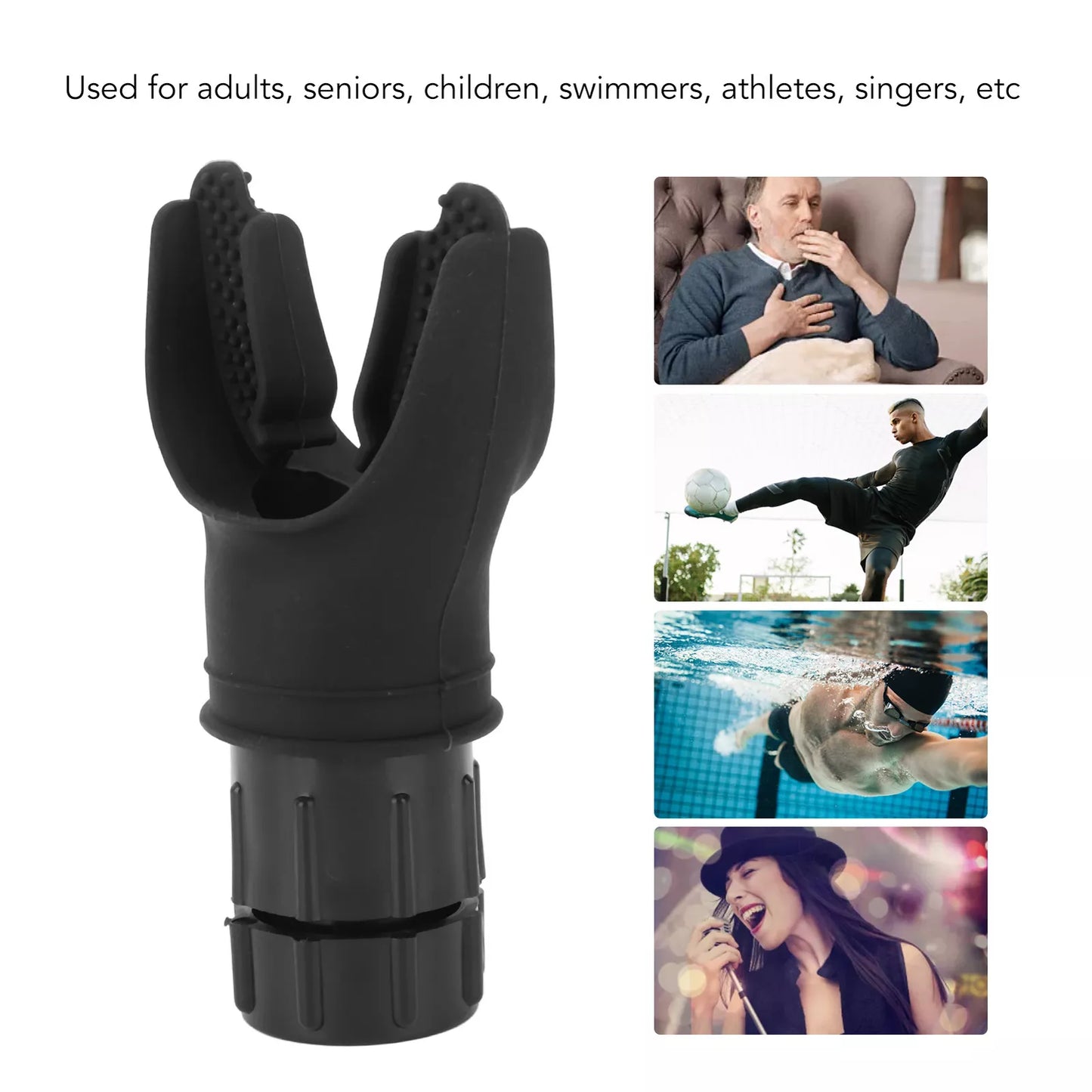 AdemFit Longtrainer – Justerbar Åndedrætsmodstand til Sport & Genopretning