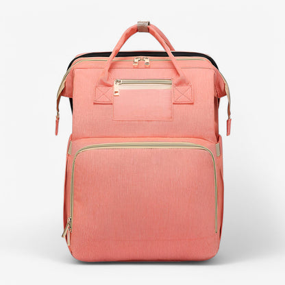 2-i-1 Skiftesæk "ReisNest" med Udsparbart Babybed