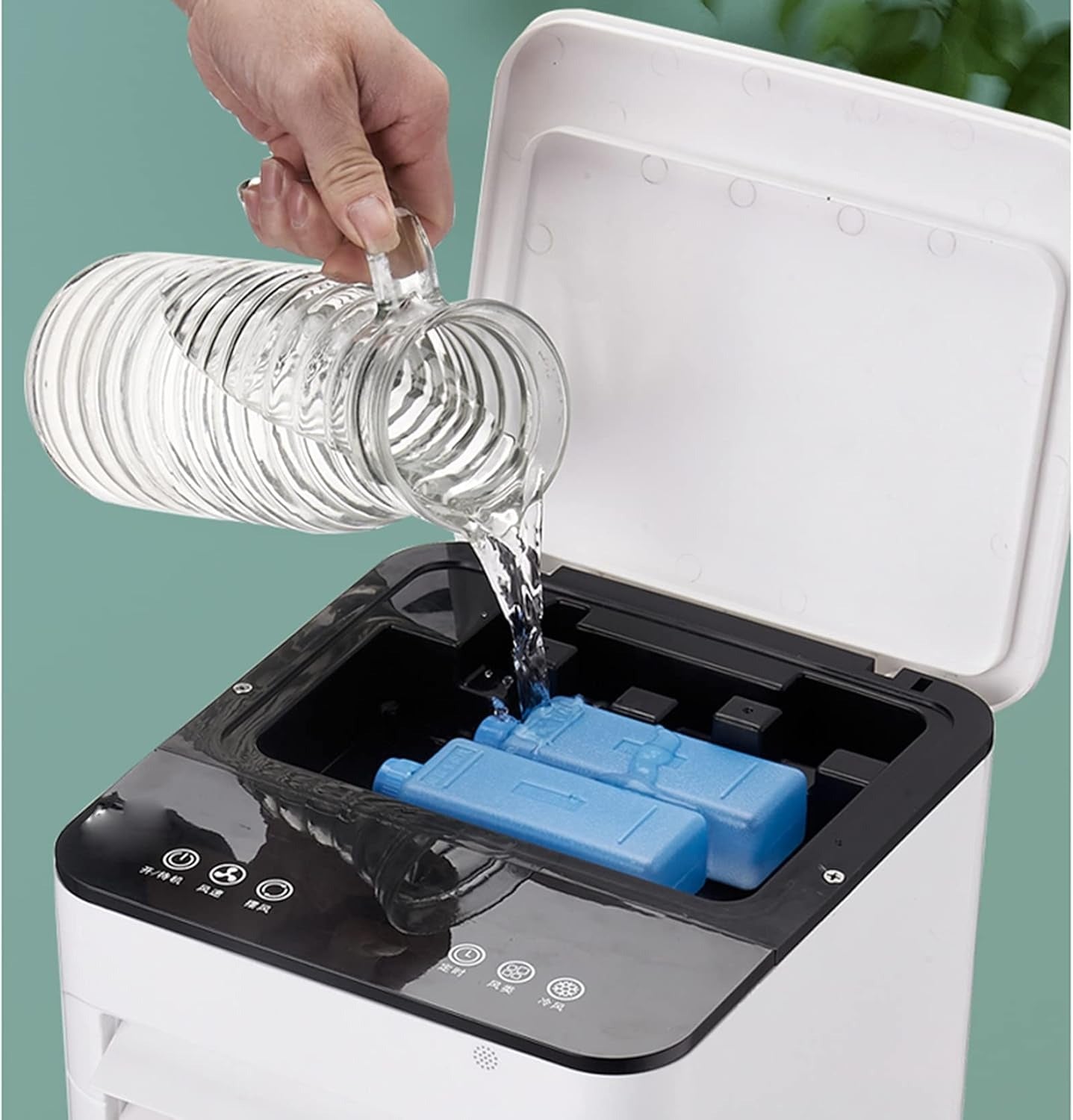 AeroChill bærbar airconditioner uden installation – 3-i-1 køling, befugtning og rensning