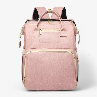 2-i-1 Skiftesæk "ReisNest" med Udsparbart Babybed