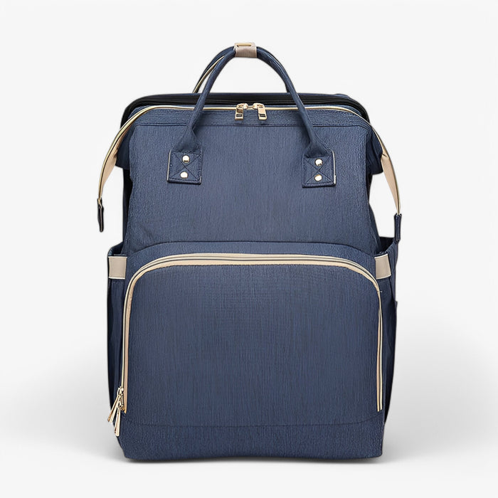 2-i-1 Skiftesæk "ReisNest" med Udsparbart Babybed