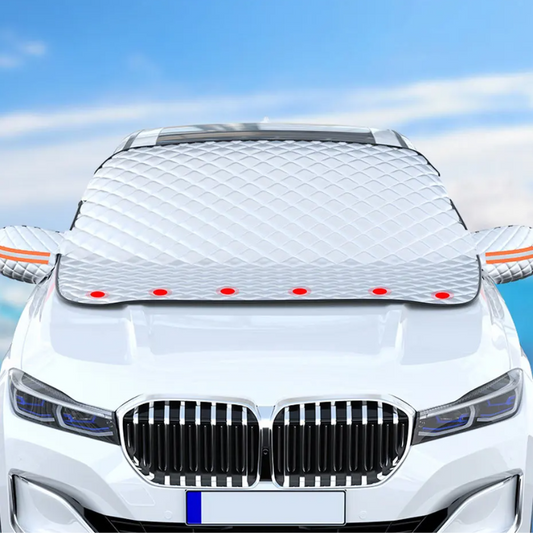 AllWeather Shield – Magnetisk Forrude Beskyttelsesbetræk til Bil, Anti-Frost & UV