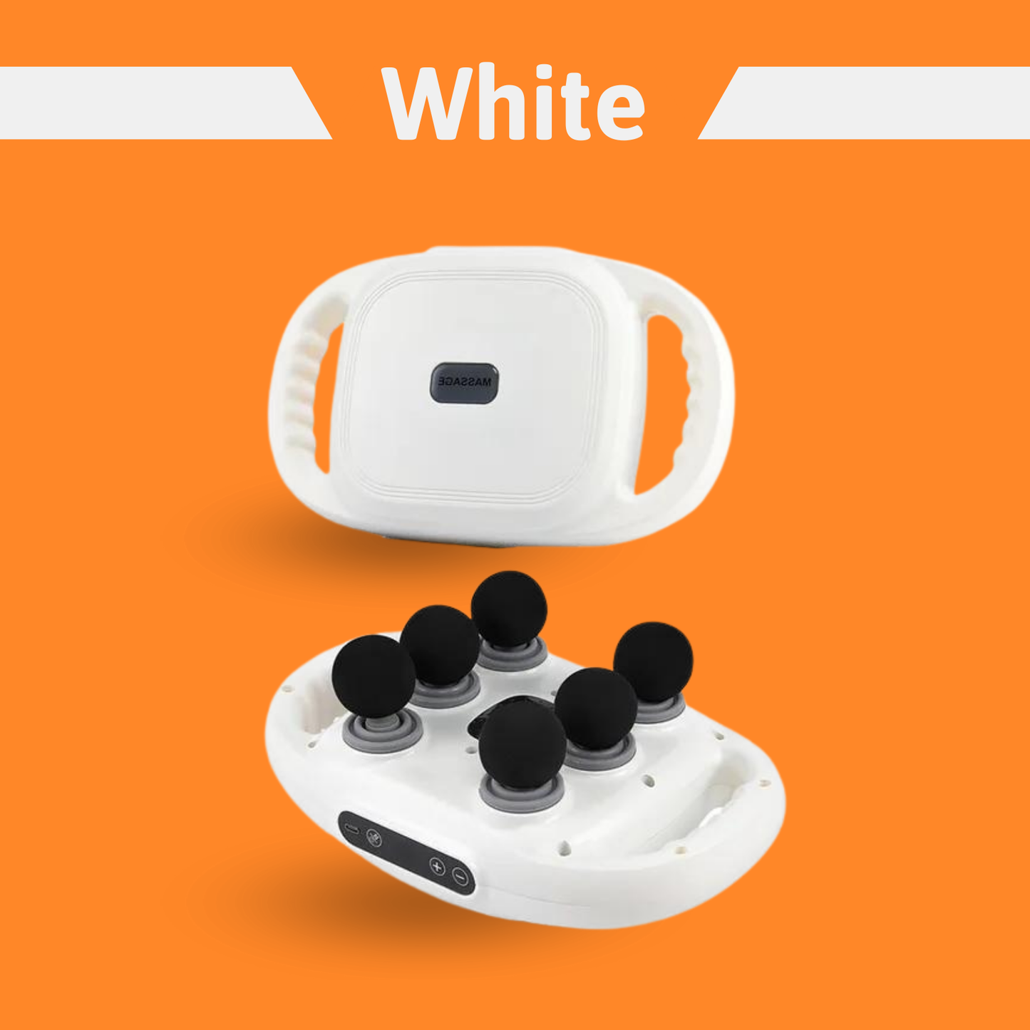 FlexiRelief Pro | 6-kop højfrekvent muskelmassager-zarada.dk