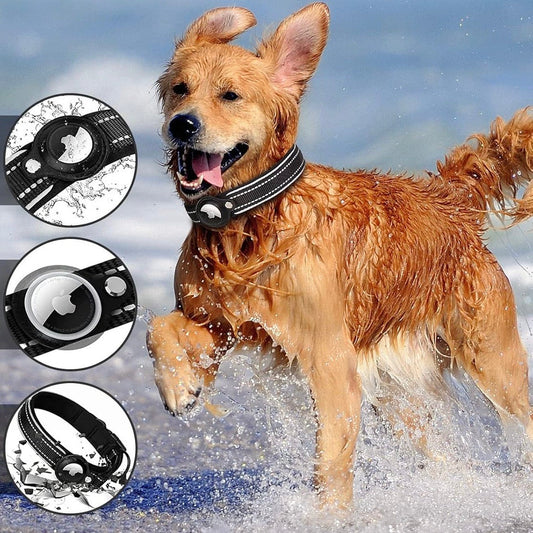 AirTag Hundehalsbånd til Sikkerhed