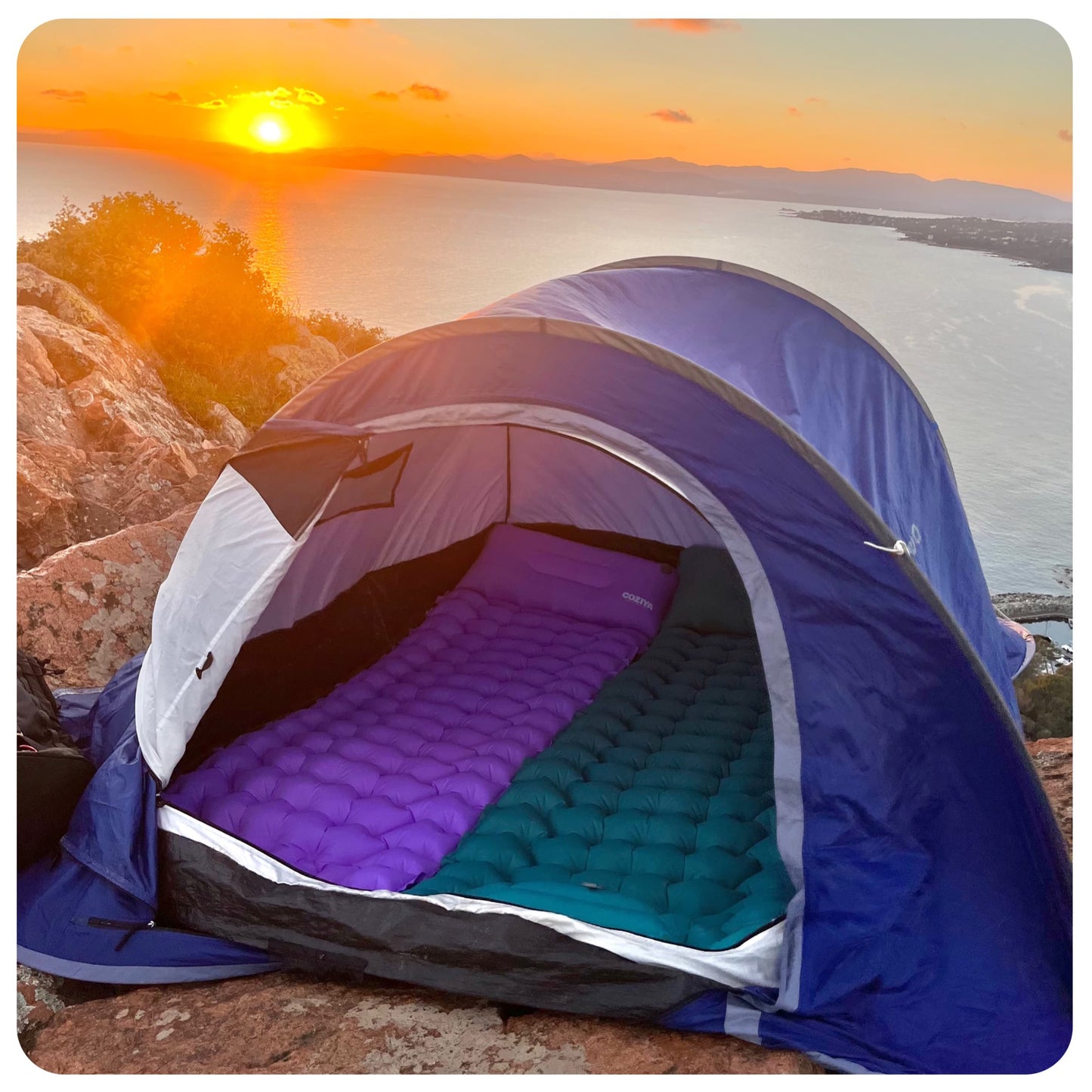 AdventureRest | Automatisk oppustelig liggeunderlag-zarada.dk