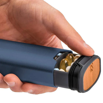 7-Dages Medicinorganisator – Kompakt Lækfri Pilleæske til Hjemmet og Rejser