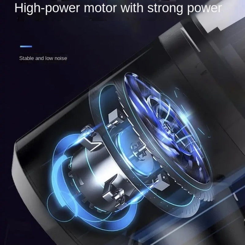 AeroClean Trådløs Mini Støvsuger med Vakuumfunktion – USB Opladelig