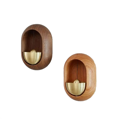 ZenChime | Elegant træ dørklokke-zarada.dk