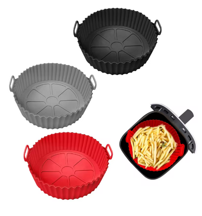 SiliconeAir Max | genanvendelig bageform til friturekogere-zarada.dk